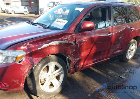 2009 Toyota Highlander Limited из США, поврежденный, VIN JTEES42A492113783